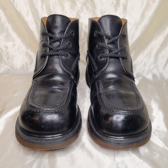 Dr. Martens vintage 90s 8405 black leather platform ankle boots - Picture 3 of 8